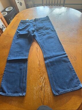 Levi's Men's Dark Blue Bootcut Jeans